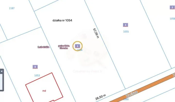 Działka budowlana Wola Uhruska, ul. Zacisze