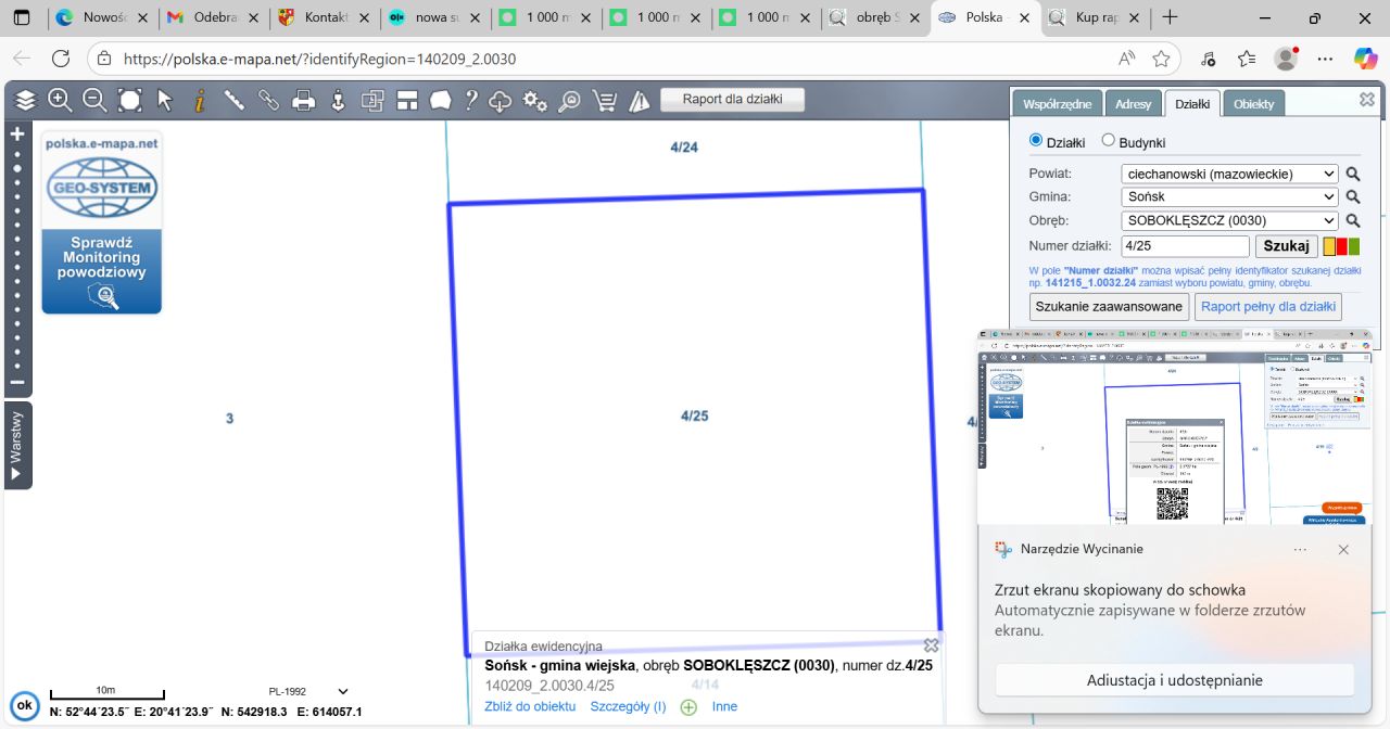 Działka budowlana Soboklęszcz, ul. Kolonia. Zdjęcie 4