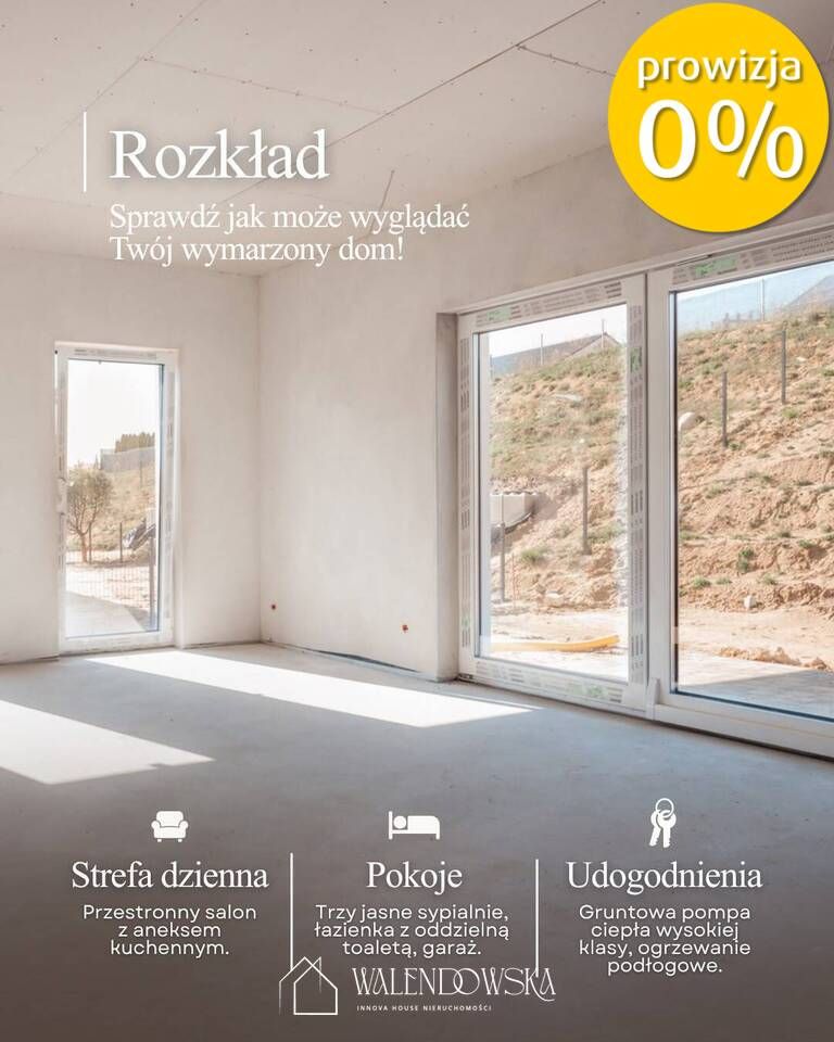 bliźniak, 4 pokoje Krępa Słupska, ul. Poziomkowa. Zdjęcie 3