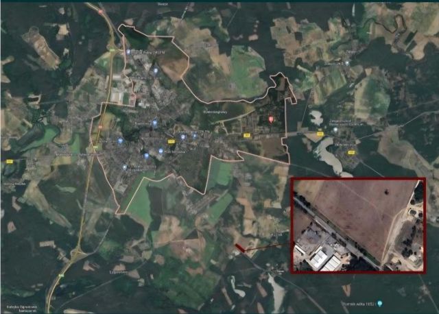 Działka budowlana Kuźnik Skoki. Zdjęcie 1