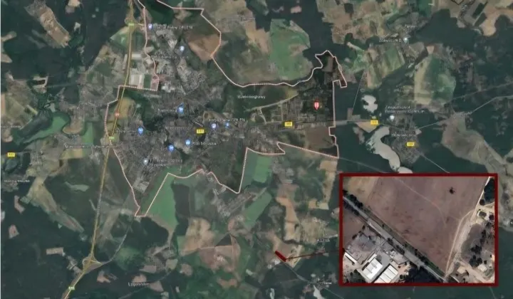 Działka budowlana Kuźnik Skoki