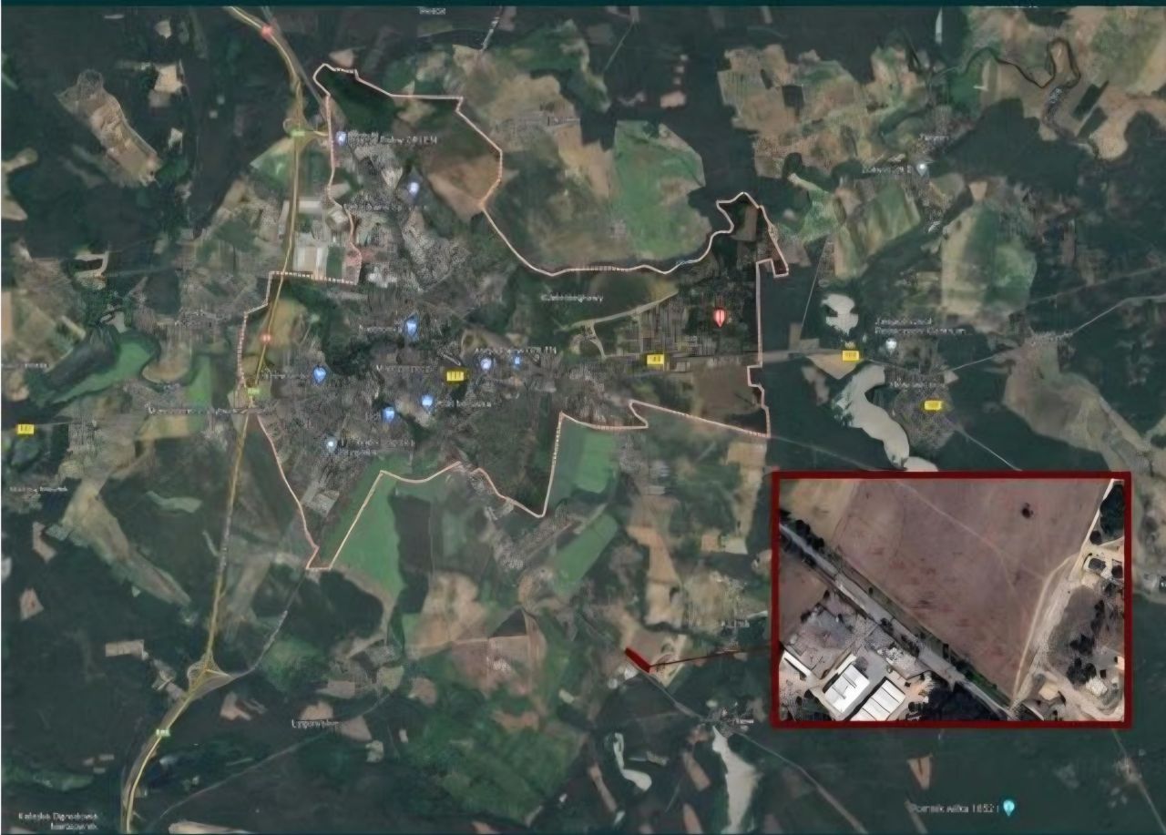 Działka budowlana Kuźnik Skoki