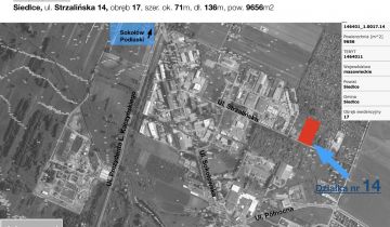 Działka inwestycyjna Siedlce Nowe Siedlce, ul. Strzalińska