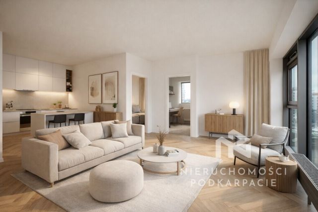 Mieszkanie 3-pokojowe Rzeszów, ul. Fryderyka Szopena. Zdjęcie 3