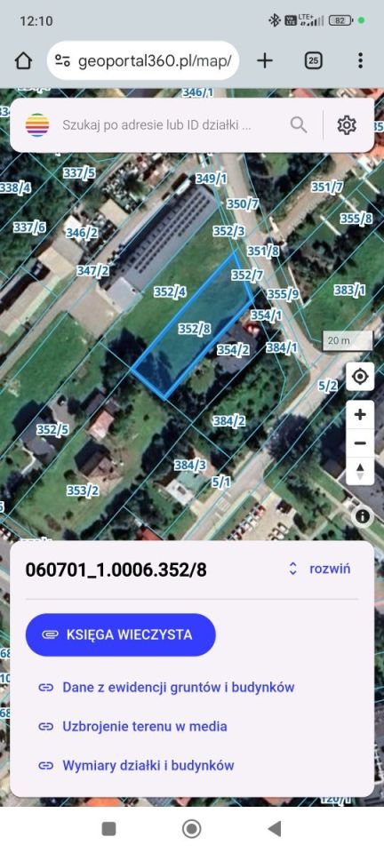 Działka budowlana Kraśnik Centrum, ul. Willowa. Zdjęcie 6