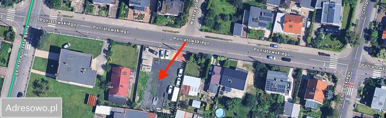 Działka budowlana Ostrów Wielkopolski, ul. Poniatowskiego