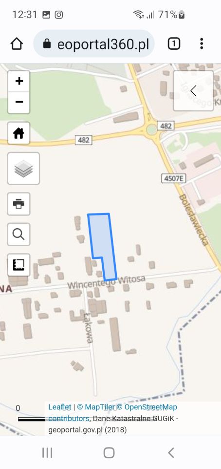 Działka inna Wieruszów, ul. Wincentego Witosa. Zdjęcie 3