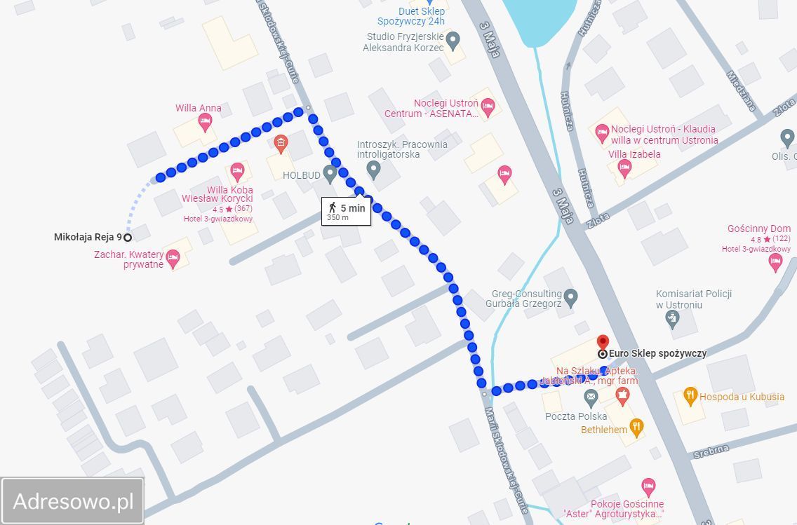 Działka budowlana Ustroń Centrum, ul. Reja. Zdjęcie 16