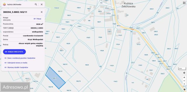 Działka rolno-budowlana Kuźnica Żelichowska. Zdjęcie 1