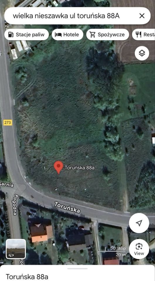 Działka budowlana Wielka Nieszawka, ul. Toruńska. Zdjęcie 2