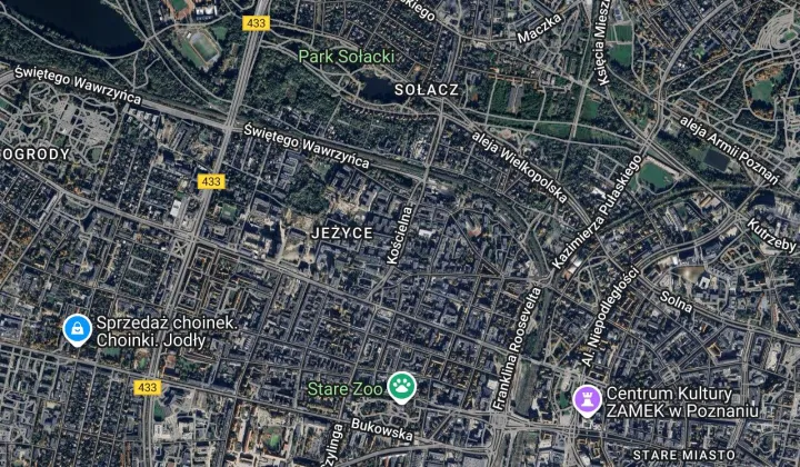 Garaż/miejsce parkingowe Poznań Jeżyce, ul. Kościelna