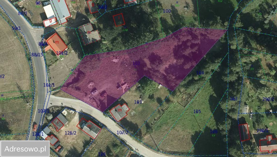 Działka budowlana Małe Krówno. Zdjęcie 3