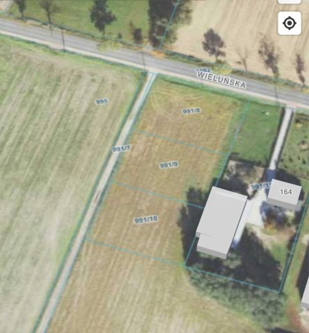 Działka budowlana Kraszewice, ul. Wieluńska. Zdjęcie 1