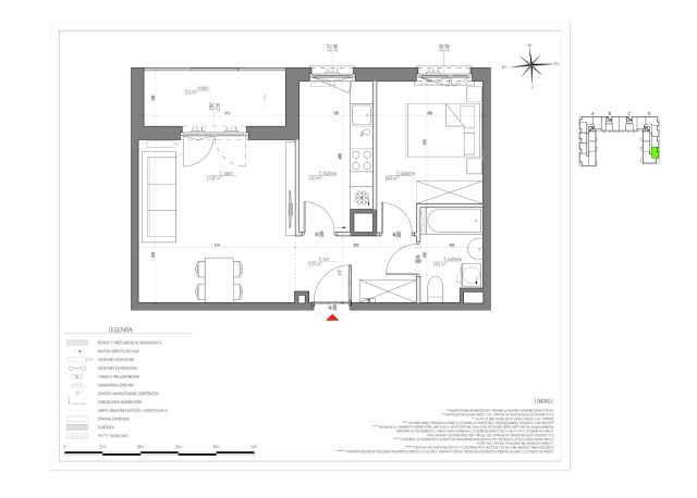 Mieszkanie 2-pokojowe Kraków Płaszów, ul. Myśliwska. Zdjęcie 25