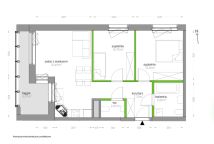 Mieszkanie 3-pokojowe Warszawa Mokotów, ul. Władysława Sikorskiego. Zdjęcie 4