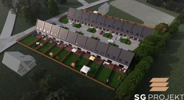 dom szeregowy, 4 pokoje Czarnowiec, ul. Turkusowa. Zdjęcie 2