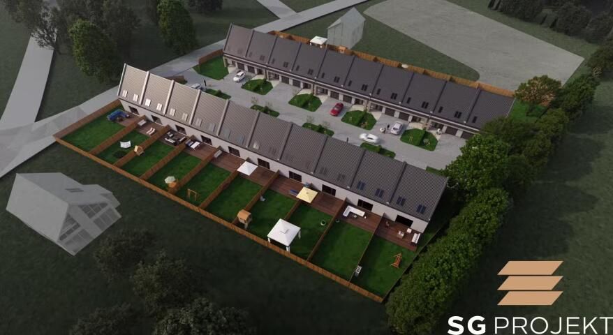 dom szeregowy, 4 pokoje Czarnowiec, ul. Turkusowa. Zdjęcie 2