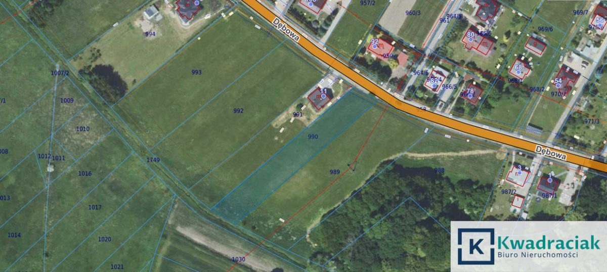 Działka inwestycyjna Targowiska, ul. Dębowa. Zdjęcie 8