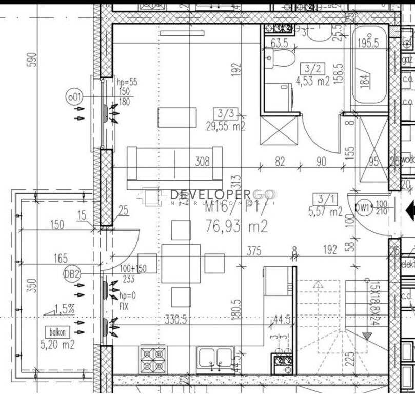 Mieszkanie 3-pokojowe Białystok Zawady, ul. Arktyczna. Zdjęcie 13