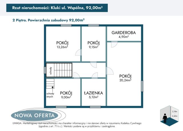 dom wolnostojący, 5 pokoi Kluki, ul. Wspólna. Zdjęcie 25