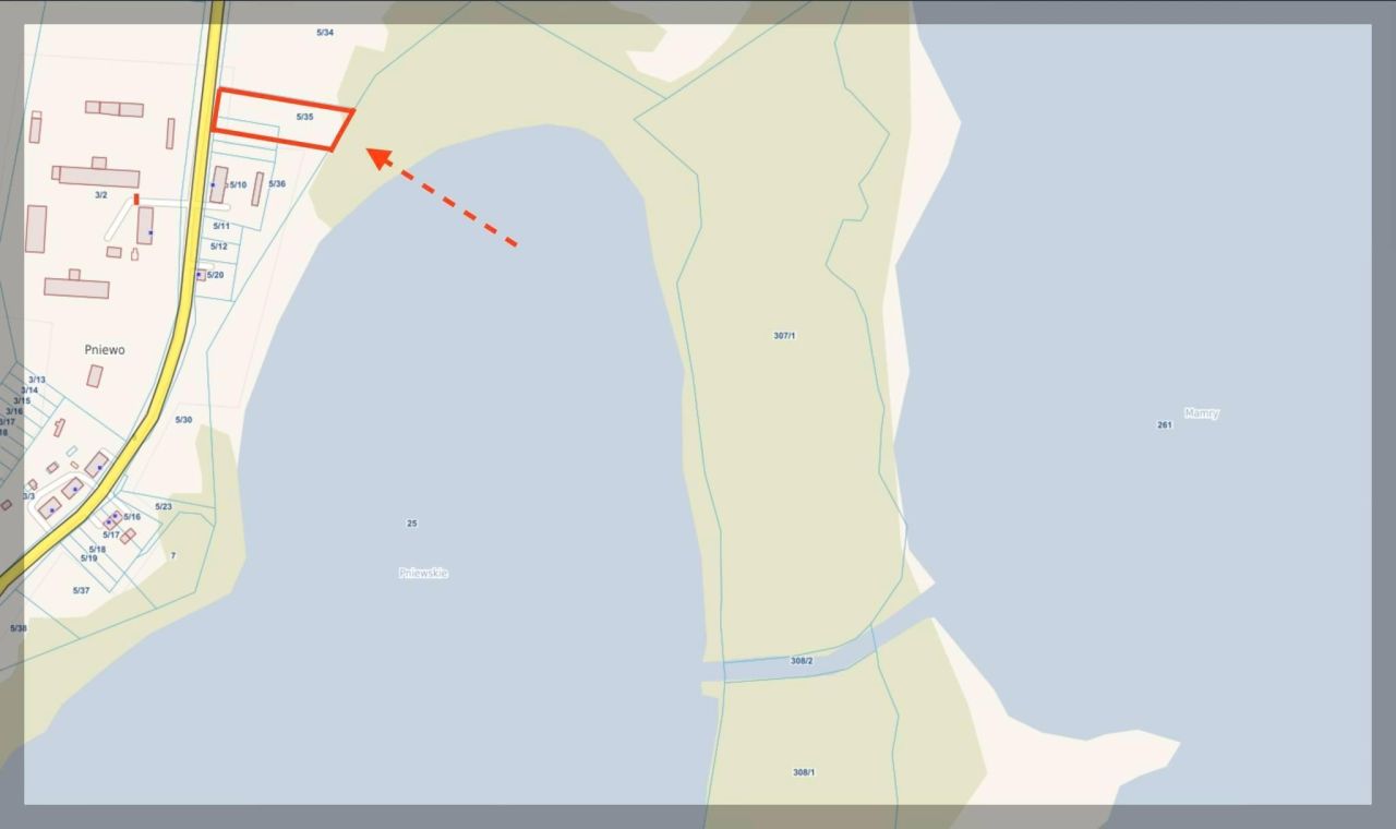 Działka rekreacyjna Pniewo. Zdjęcie 4