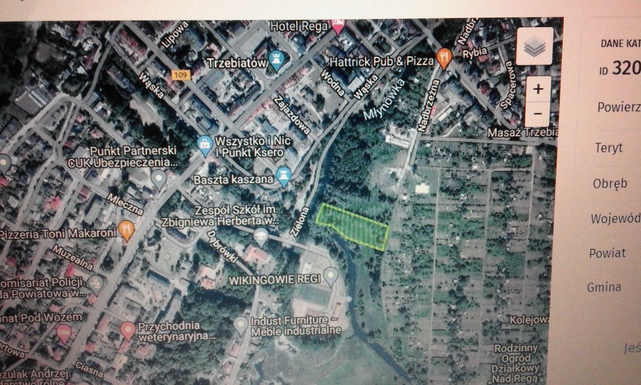 Działka budowlana Trzebiatów. Zdjęcie 2