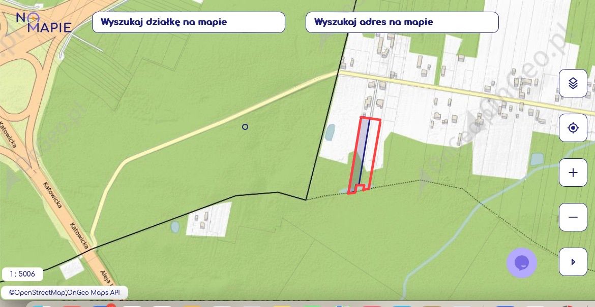 Działka budowlana Modlica. Zdjęcie 1
