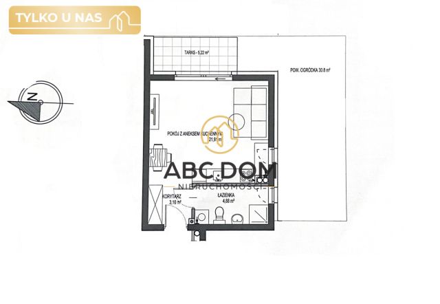 Mieszkanie 1-pokojowe Rotmanka, ul. Zaczarowana. Zdjęcie 8
