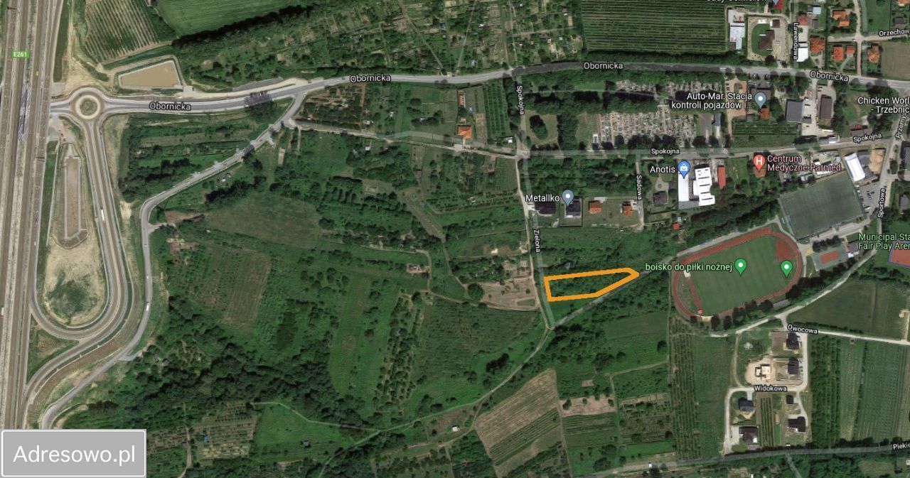 Działka budowlana Trzebnica, ul. Zielona. Zdjęcie 4