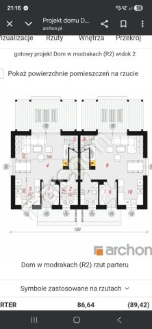 bliźniak, 3 pokoje Jaktorów. Zdjęcie 12