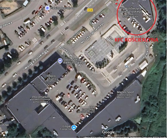 Lokal Kościerzyna Centrum, ul. Mazurka Dąbrowskiego. Zdjęcie 1