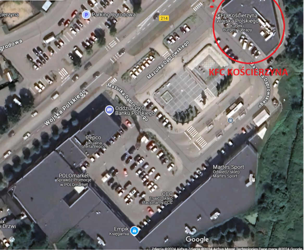 Lokal Kościerzyna Centrum, ul. Mazurka Dąbrowskiego. Zdjęcie 1