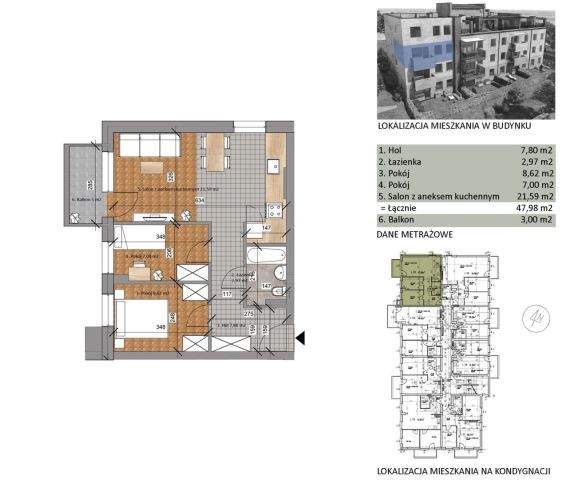 Mieszkanie 3-pokojowe Białystok Starosielce, ul. Klepacka. Zdjęcie 3