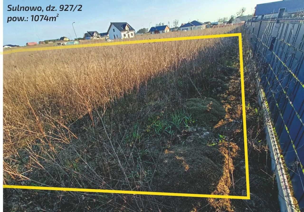 Działka budowlana Sulnowo, ul. Bratkowa. Zdjęcie 7