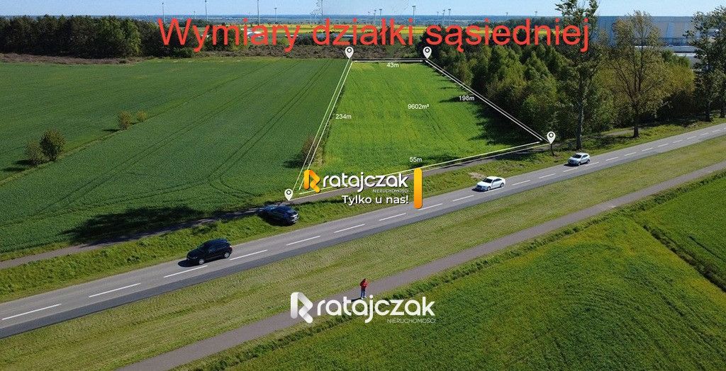 Działka inwestycyjna Łebcz, ul. dr. Augusta Oetkera. Zdjęcie 4