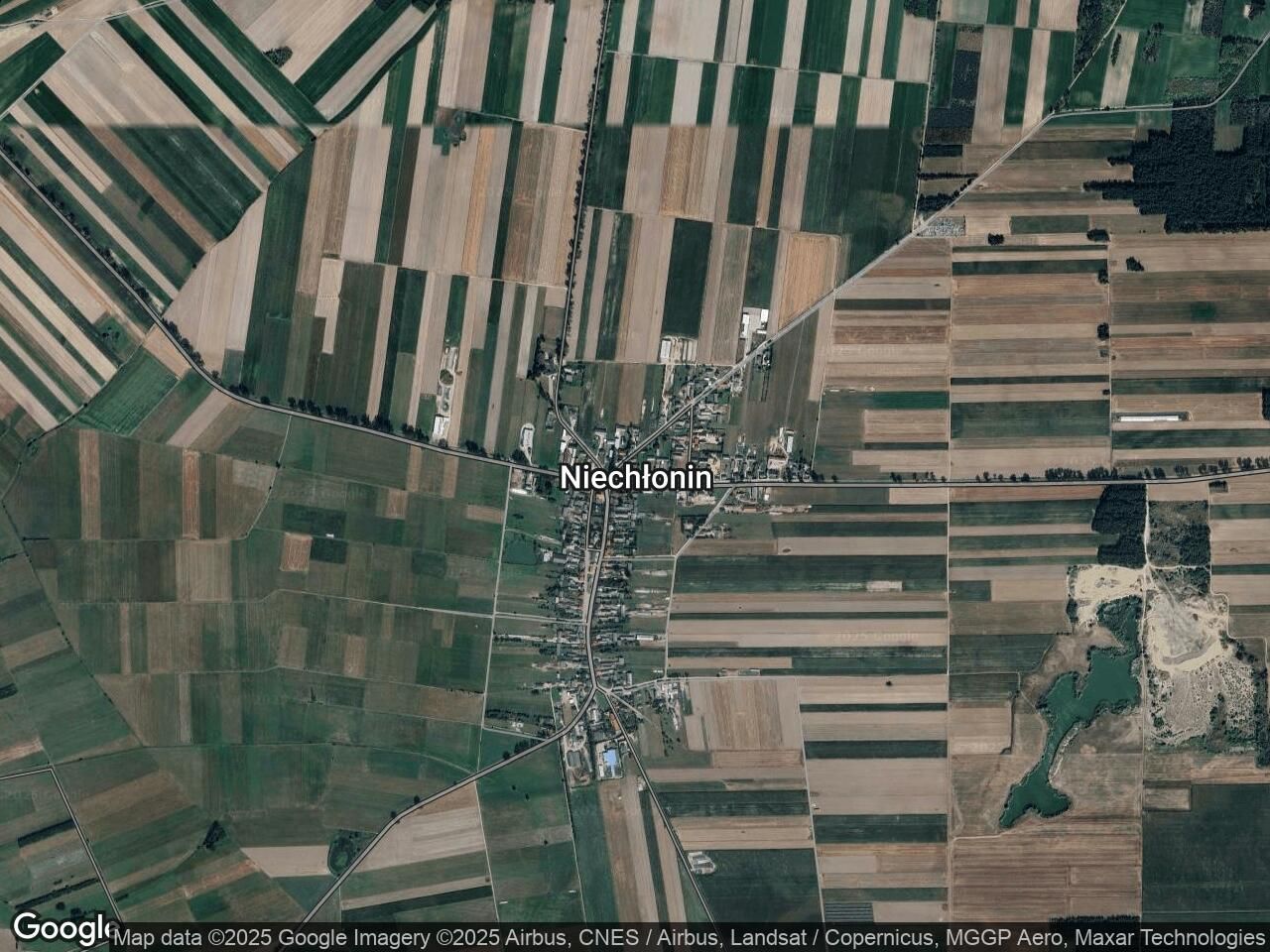 Działka rolna Niechłonin
