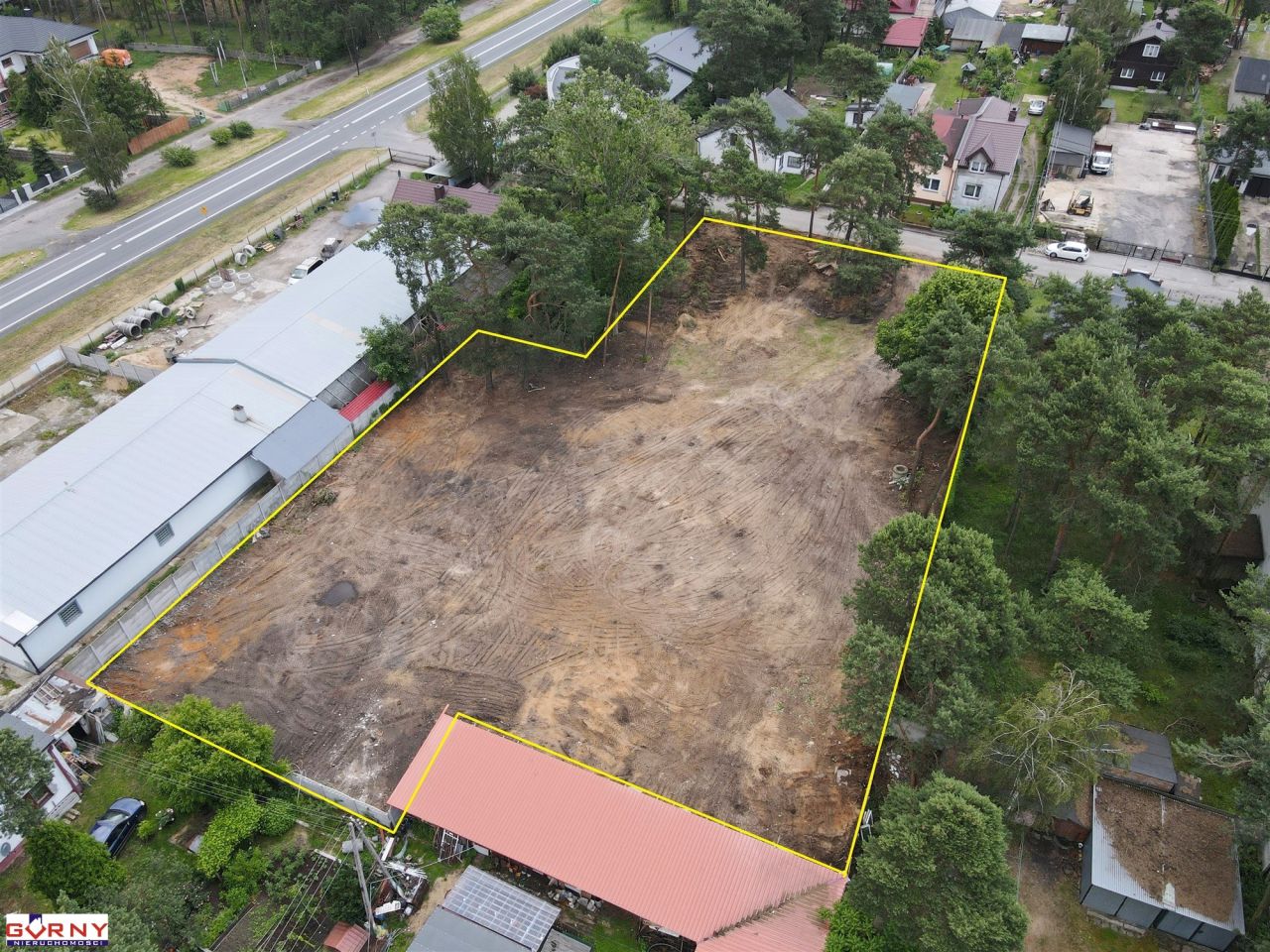 Działka inwestycyjna Włodzimierzów, ul. Zielona. Zdjęcie 2