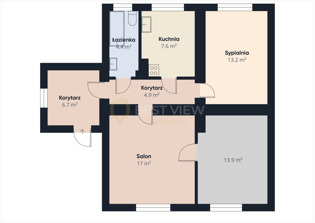 dom wolnostojący, 3 pokoje Łomianki. Zdjęcie 12