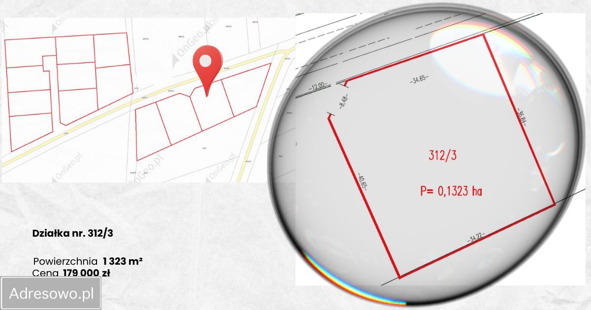 Działka budowlana Jugowa. Zdjęcie 7