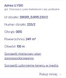 Działka inwestycyjna Łyski. Zdjęcie 1