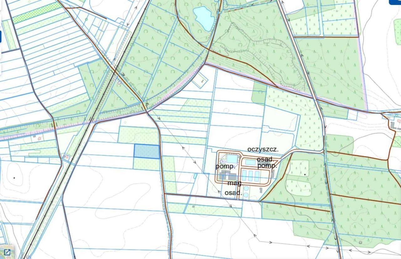 Działka inwestycyjna Blękwit. Zdjęcie 4