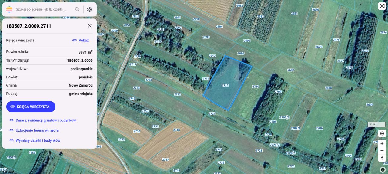 Działka rolno-budowlana Łysa Góra. Zdjęcie 7