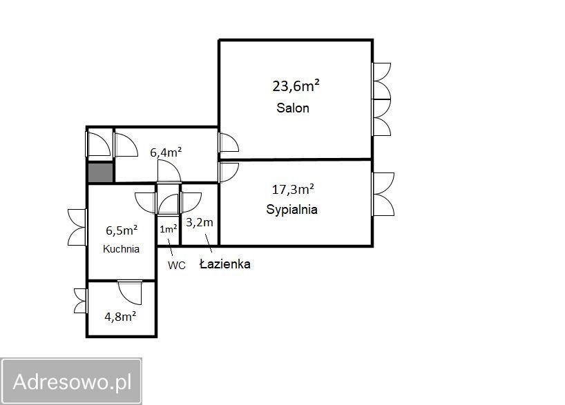 Mieszkanie 2-pokojowe Warszawa Saska Kępa, ul. Berezyńska. Zdjęcie 14