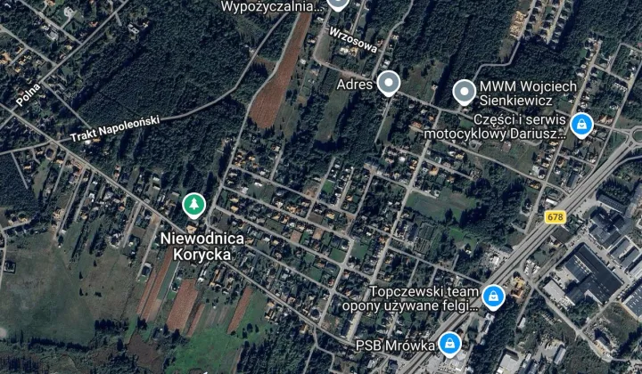 Działka budowlana Pomigacze Howieny, ul. Kwiatowa