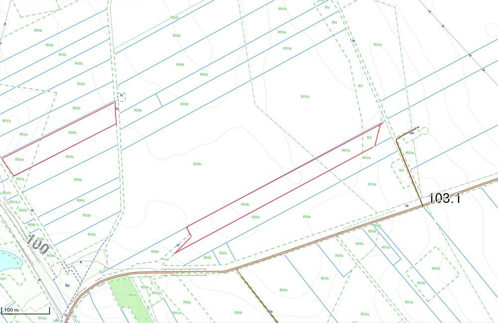 Działka rolna Poradz