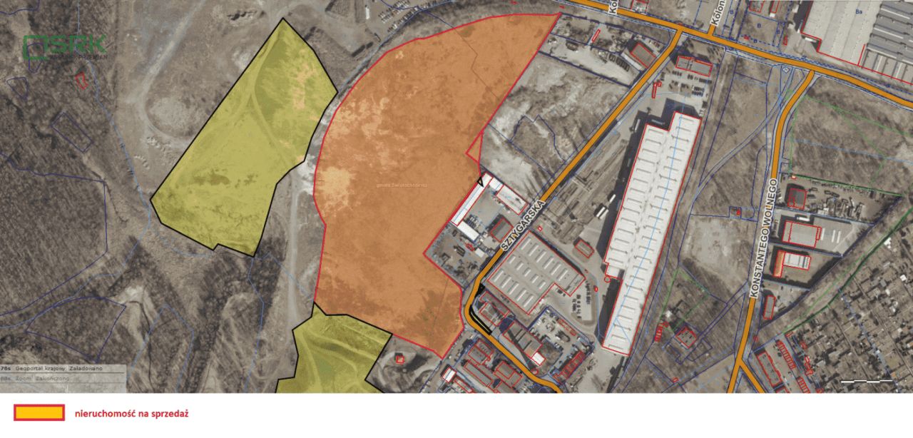 Działka Świętochłowice, ul. Sztygarska. Zdjęcie 1