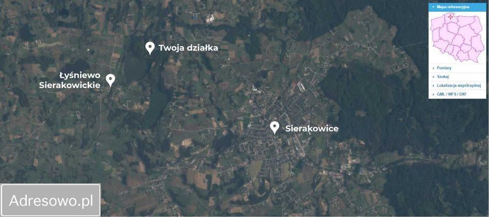 Działka rolno-budowlana Łyśniewo Sierakowickie, ul. Osiedle Sosnowe. Zdjęcie 5