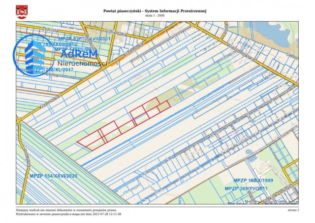 Działka budowlana Konstancin-Jeziorna Stare Wierzbno. Zdjęcie 1