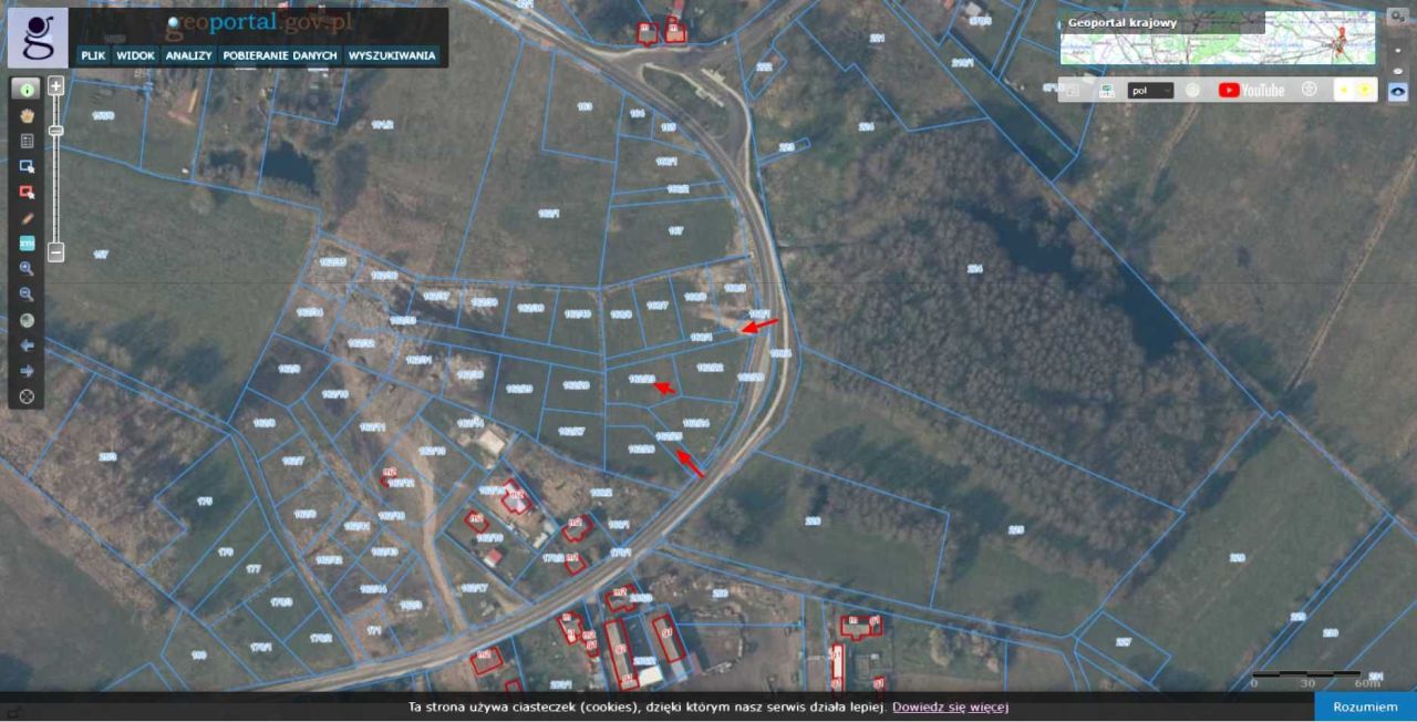 Działka budowlana Warnołęka. Zdjęcie 3