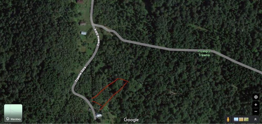 Działka rekreacyjna Marcyporęba